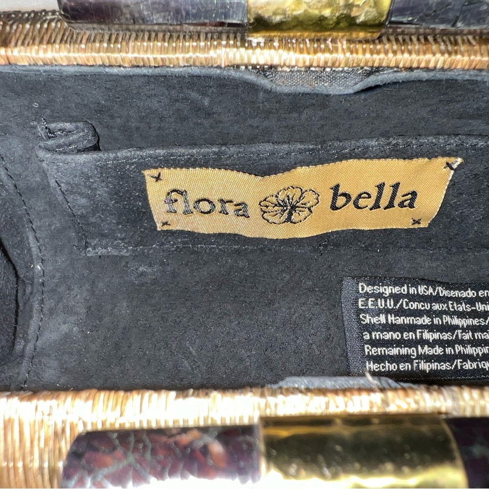 Flora Bella Raffia Clutch - Picture 5 of 7